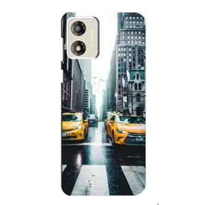 Силиконовый бампер (Работники) на Motorola MOTO E13 (Такси)