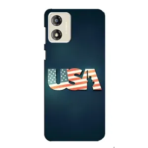 Чохол Прапор USA для Motorola MOTO E13 (USA)