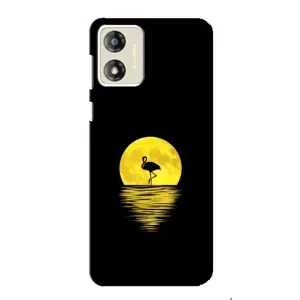 Літній Чохол на Motorola MOTO E13 (Жовтий Захід сонця)