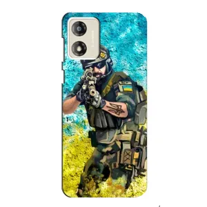 ЗСУ Чехлы (TPU) для Motorola MOTO E13 (ЗСУ Воин)