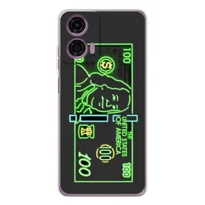 Чехол (Дорого -богато) на Motorola Moto E14 (Баксы)
