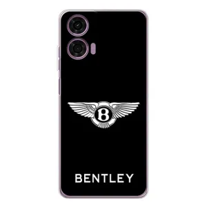 Чохли з тематикою "Круті машини" на Motorola Moto E14 (Logo Bentley)