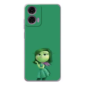 Чехол Головоломка для Motorola Moto E14 - (AlphaPrint) (Брезгливость)