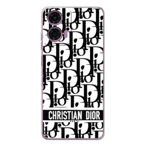 Чехол (Dior, Prada, YSL, Chanel) для Motorola Moto E14 (Christian Dior)
