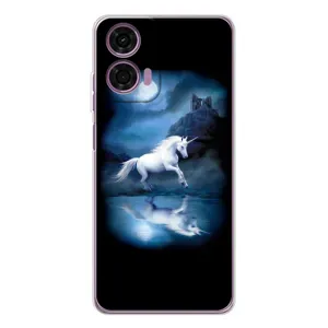 Чехол Unicorn на Motorola Moto E14 (Единорог)