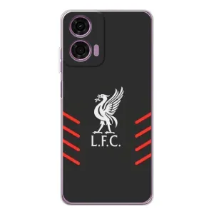 Силиконовые Чехлы принт Футбол на Motorola Moto E14 (Эмблема Liverpool)