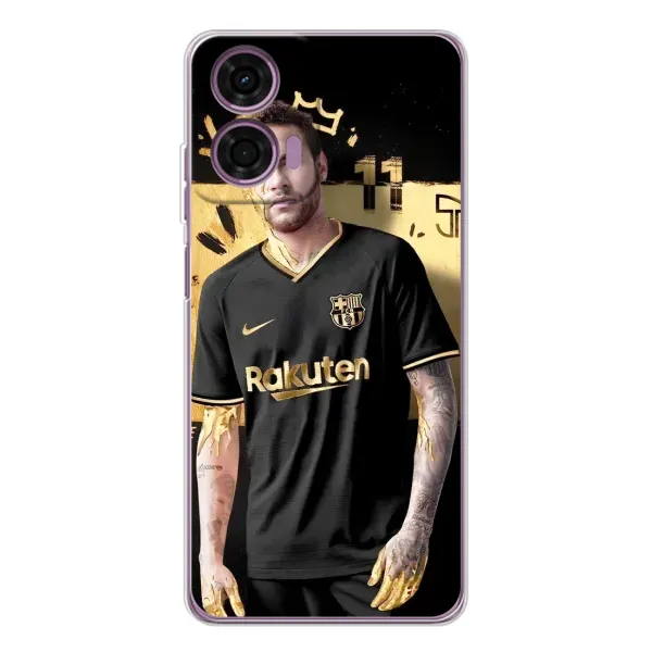 Чехол с рисунком «Gold Neymar» для Motorola Moto E14 Чехол с рисунком «Gold Neymar» для Motorola Moto E14