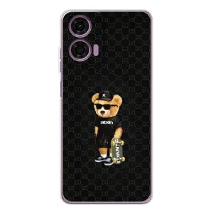 Чехлы Мишка Тедди для Мото Е14 (GUCCI Teddy)