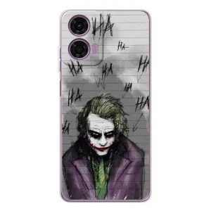 Чехлы с картинкой Джокера на Motorola Moto E14 (Joker клоун)
