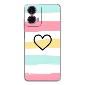 Чохли з тематикою "Маленькі Сердчеки" на Motorola Moto E14 (Гарне сердечко)