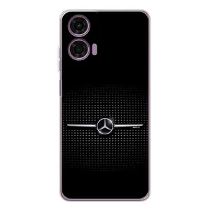 Силіконовий бампер з картинкою машини на Motorola Moto E14 (Mercedes)
