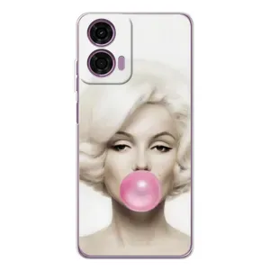 Чехол Стильные девушки на Motorola Moto E14 (Монро)