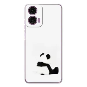 Чехлы с Пандами на Motorola Moto E14 (Панда обиделся)