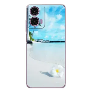 Летний Чехол на Motorola Moto E14 (Пляж)