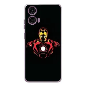 Чехол Супергерой Железный человек на Motorola Moto E14 (Железный человек)