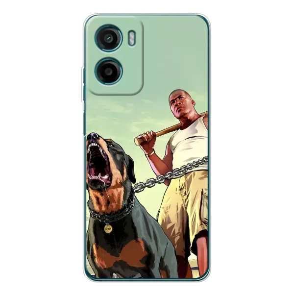 Чехол с рисунком «GTA» для Motorola Moto E15 Чехол с рисунком «GTA» для Motorola Moto E15