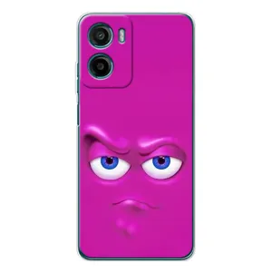 Силиконовые Чехлы (смешные стикеры) для Motorola Moto E15