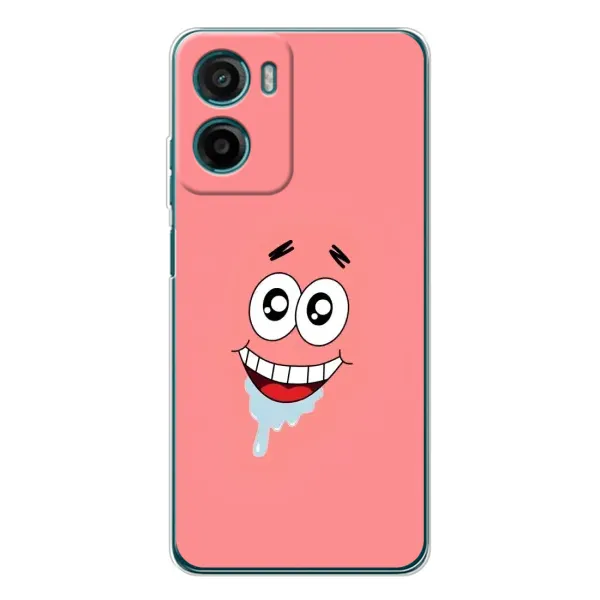 Чехол с рисунком «Мордочка Патрика» для Motorola Moto E15 Чехол с рисунком «Мордочка Патрика» для Motorola Moto E15