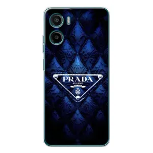 Чохол (Dior, Prada, YSL, Chanel) для Motorola Moto E15 (Прада)