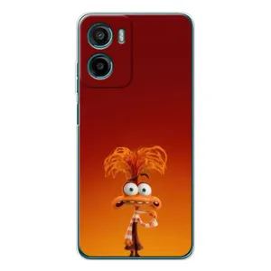 Чехол Головоломка для Motorola Moto E15 - (AlphaPrint) (Тревожность)