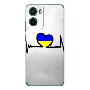 Силиконовый Чехол на Motorola Moto E15 (Я-Украина)