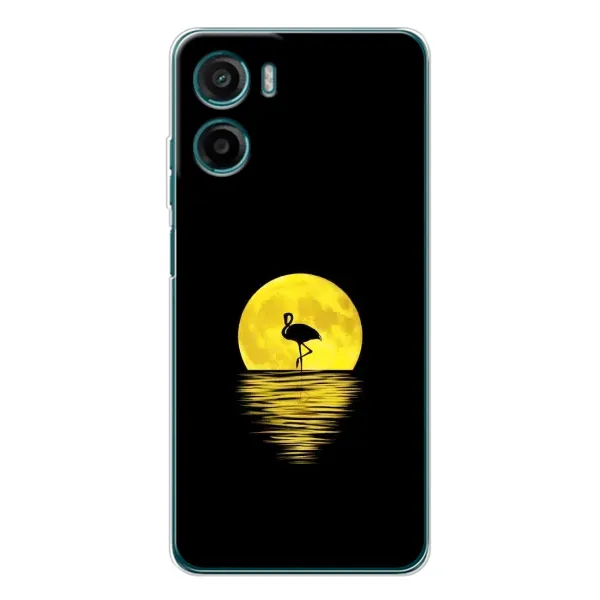 Чехол с рисунком «Желтый Закат» для Motorola Moto E15 Чехол с рисунком «Желтый Закат» для Motorola Moto E15