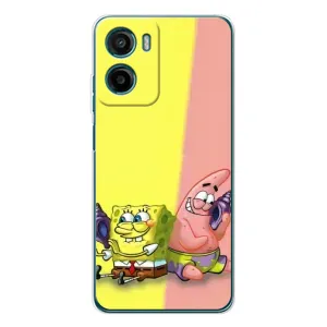 Чехлы с Патриком на Motorola Moto E15 (Звонок)