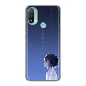 Чехол с персонажами АНИМЕ на Motorola MOTO E20 (Anime L)