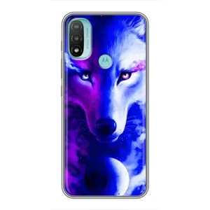 Чехол с Волком на Motorola MOTO E20 (Арт-Волк)