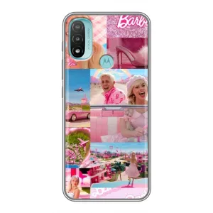 Силиконовый Чехол Барби Фильм на Motorola MOTO E20 (Барби стиль)