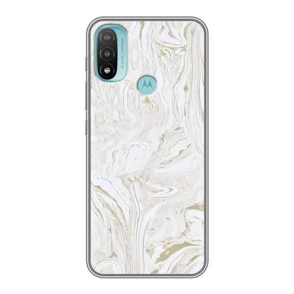 Чехол с рисунком «белый мрамор» для Motorola MOTO E20 Чехол с рисунком «белый мрамор» для Motorola MOTO E20