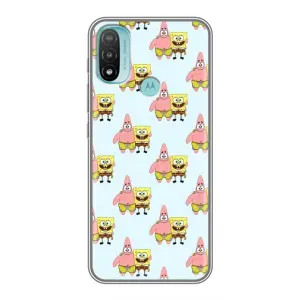 Чехлы с Патриком на Motorola MOTO E20 (Боб и Патрик)