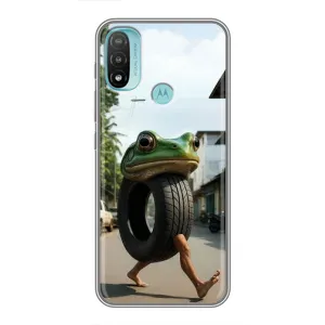 Чехол с мемами тралалело тралала для Motorola MOTO E20 (Бонека амбалабу)
