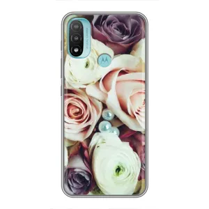 Чохли з принтом Троянд для Motorola MOTO E20 (Букет Троянд)