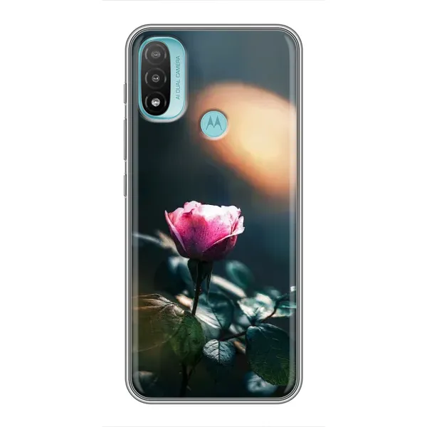 Чехол с рисунком «Цветок ночной» для Motorola MOTO E20 Чехол с рисунком «Цветок ночной» для Motorola MOTO E20
