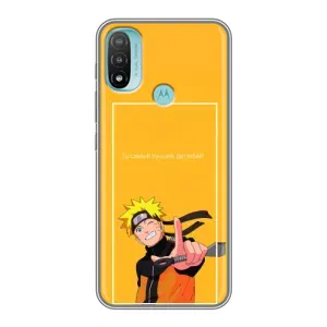 Чехлы с принтом Наруто на Motorola MOTO E20 (Даттебаё)