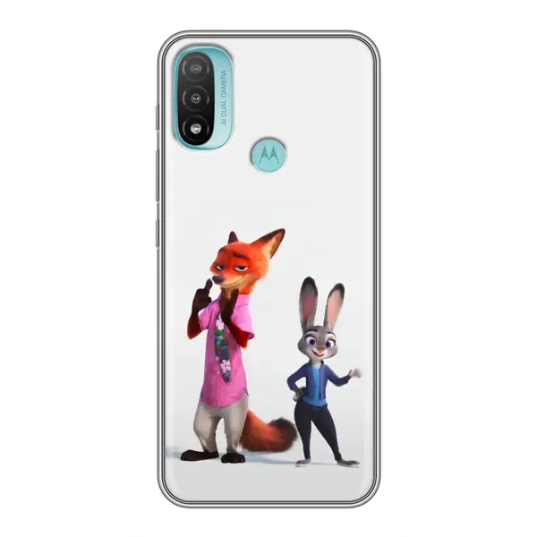 Чехол с рисунком «Джуди и Ник» для Motorola MOTO E20 Чехол с рисунком «Джуди и Ник» для Motorola MOTO E20