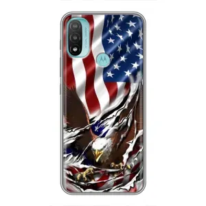 Чохол Прапор USA для Motorola MOTO E20 (Прапор USA)