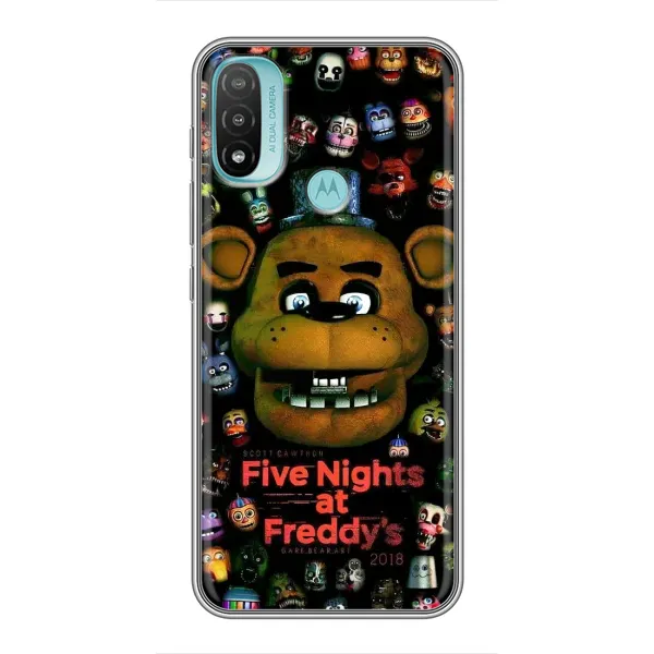 Чехол с рисунком «Freddy» для Motorola MOTO E20 Чехол с рисунком «Freddy» для Motorola MOTO E20