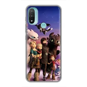 Чехол дракон Беззубик для Motorola MOTO E20 (Герои дракона)