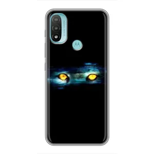 Чехлы с изображением разных животных для Motorola MOTO E20 (Глаза)