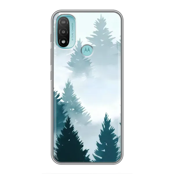 Чехол с рисунком «Горный лес» для Motorola MOTO E20 Чехол с рисунком «Горный лес» для Motorola MOTO E20