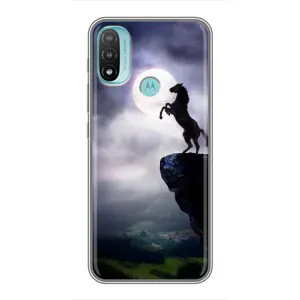 Чехлы с изображением разных животных для Motorola MOTO E20 (Лошадь)