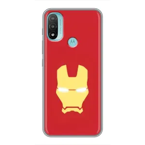 Чехол Супергерой Железный человек на Motorola MOTO E20 (Man)
