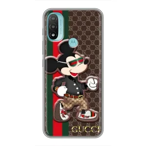 Чехлы Бренд GUCCI для Motorola MOTO E20 (Маус Гуччи)