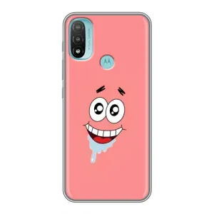 Чехлы с Патриком на Motorola MOTO E20 (Мордочка Патрика)