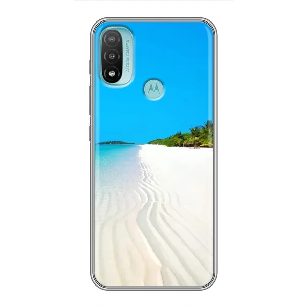 Чехол с рисунком «Море песок» для Motorola MOTO E20 Чехол с рисунком «Море песок» для Motorola MOTO E20