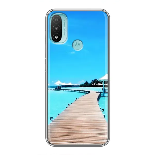 Чехол с рисунком «Набережная» для Motorola MOTO E20 Чехол с рисунком «Набережная» для Motorola MOTO E20