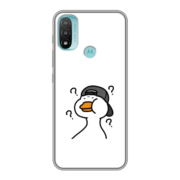 Чехол с рисунком «Непонимание» для Motorola MOTO E20 Чехол с рисунком «Непонимание» для Motorola MOTO E20