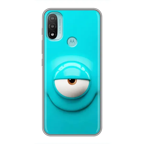 Чехол с рисунком «Одноглазик» для Motorola MOTO E20